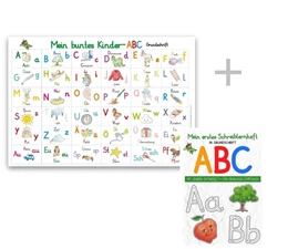 Abbildung von E&Z-Verlag Gmbh | Mein buntes Kinder-ABC-Set in Grundschrift | 1. Auflage | 2020 | beck-shop.de