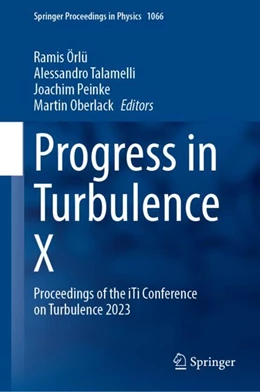 Abbildung von Örlü / Talamelli | Progress in Turbulence X | 1. Auflage | 2024 | 404 | beck-shop.de