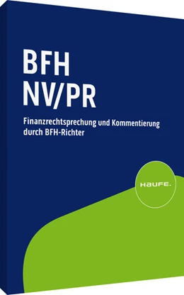 Abbildung von BFH/NV plus BFH/PR • online | 1. Auflage | 2021 | beck-shop.de