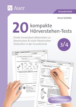 Abbildung von Scheller | 20 kompakte Hörverstehen-Tests für Klasse 3/4 | 2. Auflage | 2025 | beck-shop.de