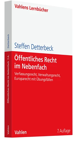 Abbildung von Detterbeck | Öffentliches Recht im Nebenfach | 7. Auflage | 2025 | beck-shop.de