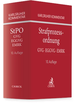 Abbildung von Karlsruher Kommentar zur Strafprozessordnung: StPO | 10. Auflage | 2026 | beck-shop.de