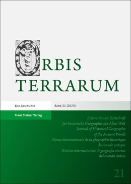 Abbildung von Rathmann | Orbis Terrarum 21 (2023) | 1. Auflage | 2024 | beck-shop.de