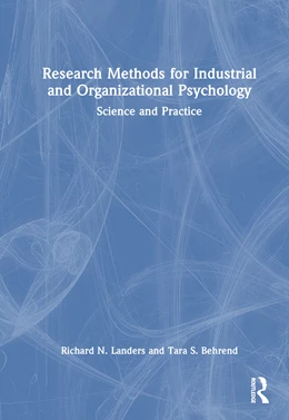 Abbildung von Landers / Behrend | Research Methods for Industrial and Organizational Psychology | 1. Auflage | 2024 | beck-shop.de