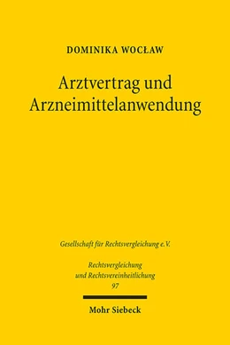 Abbildung von Woclaw | Arztvertrag und Arzneimittelanwendung | 1. Auflage | 2024 | 97 | beck-shop.de