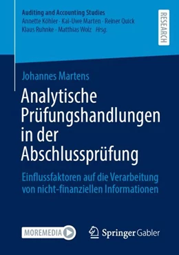 Abbildung von Martens | Analytische Prüfungshandlungen in der Abschlussprüfung | 1. Auflage | 2024 | beck-shop.de