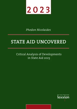 Abbildung von Nicolaides | State Aid Uncovered | 1. Auflage | 2024 | beck-shop.de
