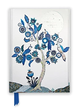 Abbildung von Alexandra Milton: Silver Tree of Life with Four White-Throated Magpies (Foiled Journal) | 1. Auflage | 2024 | beck-shop.de