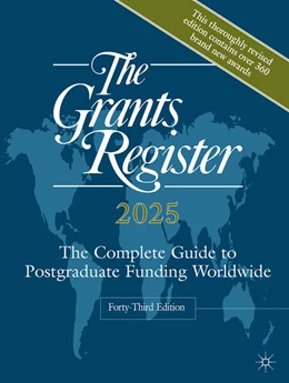 Abbildung von Palgrave Macmillan | The Grants Register 2025 | 43. Auflage | 2024 | beck-shop.de