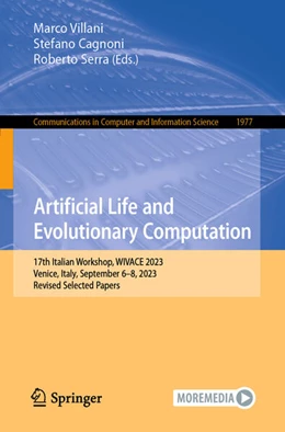 Abbildung von Villani / Cagnoni | Artificial Life and Evolutionary Computation | 1. Auflage | 2024 | 1977 | beck-shop.de