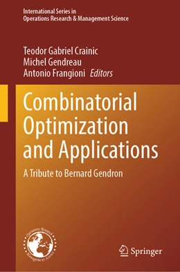 Abbildung von Crainic / Gendreau | Combinatorial Optimization and Applications | 1. Auflage | 2024 | 358 | beck-shop.de