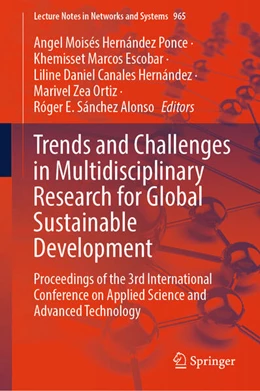 Abbildung von Hernández Ponce / Marcos Escobar | Trends and Challenges in Multidisciplinary Research for Global Sustainable Development | 1. Auflage | 2024 | 965 | beck-shop.de