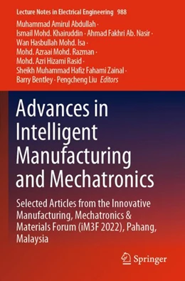 Abbildung von Abdullah / Khairuddin | Advances in Intelligent Manufacturing and Mechatronics | 1. Auflage | 2024 | 988 | beck-shop.de