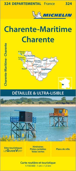 Abbildung von Michelin Charente-Maritine 324 | 1. Auflage | 2024 | beck-shop.de