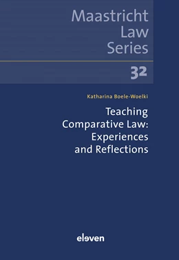 Abbildung von Boele-Woelki | Teaching Comparative Law: Experiences and Reflections | 1. Auflage | 2024 | 32 | beck-shop.de