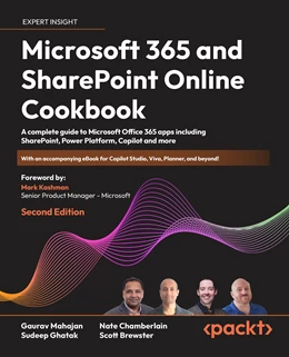 Abbildung von Mahajan / Ghatak | Microsoft 365 and SharePoint Online Cookbook | 1. Auflage | 2024 | beck-shop.de