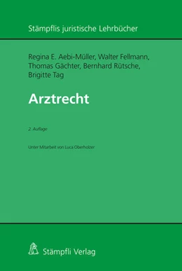 Abbildung von Aebi-Müller / Fellmann | Arztrecht | 2. Auflage | 2024 | beck-shop.de