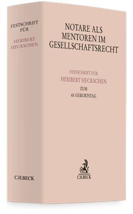 Abbildung von Notare als Mentoren im Gesellschaftsrecht | 1. Auflage | 2024 | beck-shop.de