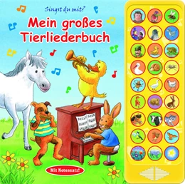 Abbildung von Phoenix International Publications Germany GmbH | 27-Button-Soundbuch - Mein großes Tierliederbuch - 27 bekannte Kinderlieder zum Mitsingen | 1. Auflage | 2023 | beck-shop.de