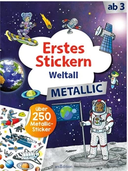 Abbildung von Erstes Stickern Metallic - Weltall | 1. Auflage | 2024 | beck-shop.de