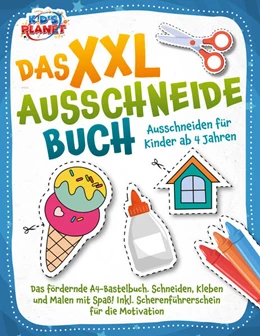 Abbildung von Malua | Das XXL-Ausschneidebuch - Ausschneiden für Kinder ab 4 Jahren: Das fördernde A4-Bastelbuch. Schneiden, Kleben und Malen mit Spaß! Inkl. Scherenführerschein für die Motivation | 1. Auflage | 2024 | beck-shop.de