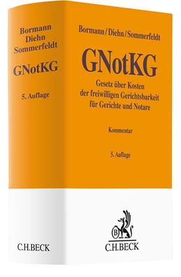 Abbildung von Bormann / Diehn | Gesetz über Kosten der freiwilligen Gerichtsbarkeit für Gerichte und Notare: GNotKG | 5. Auflage | 2025 | beck-shop.de