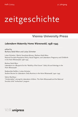 Abbildung von Stelzl-Marx / Schretter | Lebensborn Maternity Home Wienerwald, 1938–1945 | 1. Auflage | 2024 | beck-shop.de