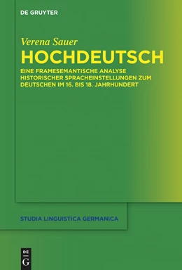 Abbildung von Sauer | Hochdeutsch | 1. Auflage | 2024 | beck-shop.de