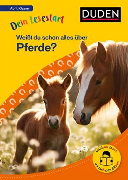 Abbildung von Seeberg | Dein Lesestart: Weißt du schon alles über Pferde? Ab 1. Klasse | 1. Auflage | 2024 | beck-shop.de