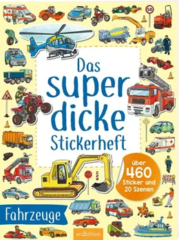 Abbildung von Das superdicke Stickerheft - Fahrzeuge | 1. Auflage | 2024 | beck-shop.de