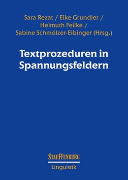 Abbildung von Rezat / Grundler | Textprozeduren in Spannungsfeldern | 1. Auflage | 2025 | beck-shop.de