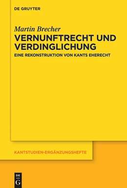 Abbildung von Brecher | Vernunftrecht und Verdinglichung | 1. Auflage | 2025 | beck-shop.de