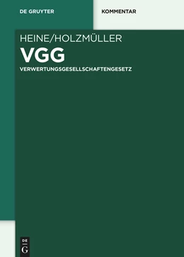 Abbildung von Heine / Holzmüller | VGG | 2. Auflage | 2025 | beck-shop.de