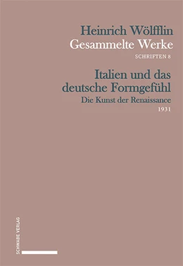 Abbildung von Wölfflin | Italien und das deutsche Formgefühl | 1. Auflage | 2024 | beck-shop.de