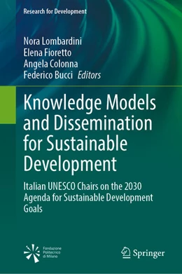 Abbildung von Lombardini / Fioretto | Knowledge Models and Dissemination for Sustainable Development | 1. Auflage | 2024 | beck-shop.de