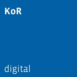 Abbildung von KoR digital | 1. Auflage | | beck-shop.de