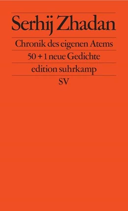 Abbildung von Zhadan | Chronik des eigenen Atems | 1. Auflage | 2024 | beck-shop.de