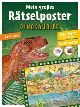 Abbildung von Schwager & Steinlein Verlag / Dieken | Mein großes Rätselposter Dinosaurier | 1. Auflage | 2024 | beck-shop.de
