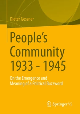 Abbildung von Gessner | People's Community 1933 - 1945 | 1. Auflage | 2024 | beck-shop.de