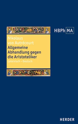 Abbildung von von Autrécourt | Allgemeine Abhandlung gegen die Aristoteliker | 1. Auflage | 2024 | beck-shop.de