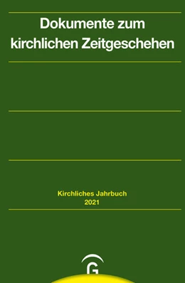 Abbildung von Fix / Gorski | Dokumente zum kirchlichen Zeitgeschehen | 1. Auflage | 2025 | beck-shop.de