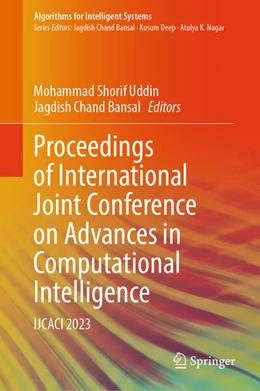 Abbildung von Uddin / Bansal | Proceedings of International Joint Conference on Advances in Computational Intelligence | 1. Auflage | 2024 | beck-shop.de