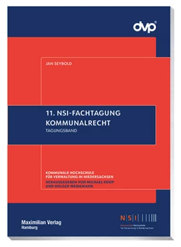 Abbildung von Seybold | 11. NSI-Fachtagung Kommunalrecht | 1. Auflage | 2024 | beck-shop.de