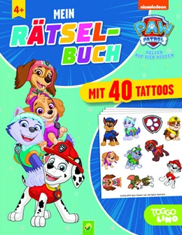 Abbildung von Schwager & Steinlein Verlag | PAW Patrol Mein Rätselbuch mit 40 Tattoos | 1. Auflage | 2024 | beck-shop.de