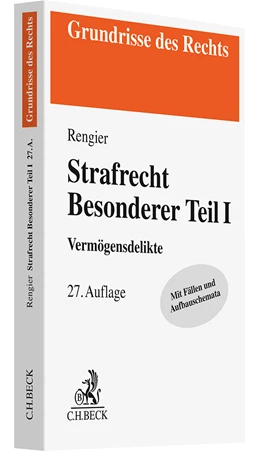 Abbildung von Rengier | Strafrecht Besonderer Teil I: Strafrecht BT I | 27. Auflage | 2025 | beck-shop.de