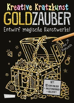Abbildung von Poitier | Kratzbilder für Kinder: Kreative Kratzkunst: Goldzauber | 1. Auflage | 2024 | beck-shop.de