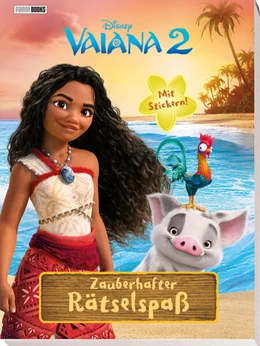 Abbildung von Panini | Disney Vaiana 2: Zauberhafter Rätselspaß - Mit Stickern! | 1. Auflage | 2024 | beck-shop.de