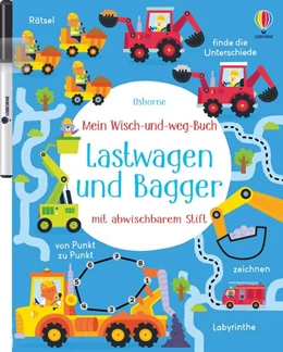 Abbildung von Robson | Mein Wisch-und-weg-Buch: Lastwagen und Bagger | 1. Auflage | 2024 | beck-shop.de
