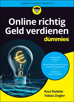 Abbildung von Radeke / Ziegler | Online richtig Geld verdienen für Dummies | 1. Auflage | 2024 | beck-shop.de