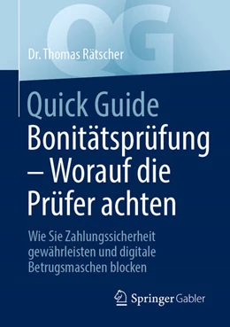 Abbildung von Rätscher | Quick Guide Bonitätsprüfung ¿ Worauf die Prüfer achten | 1. Auflage | 2024 | beck-shop.de